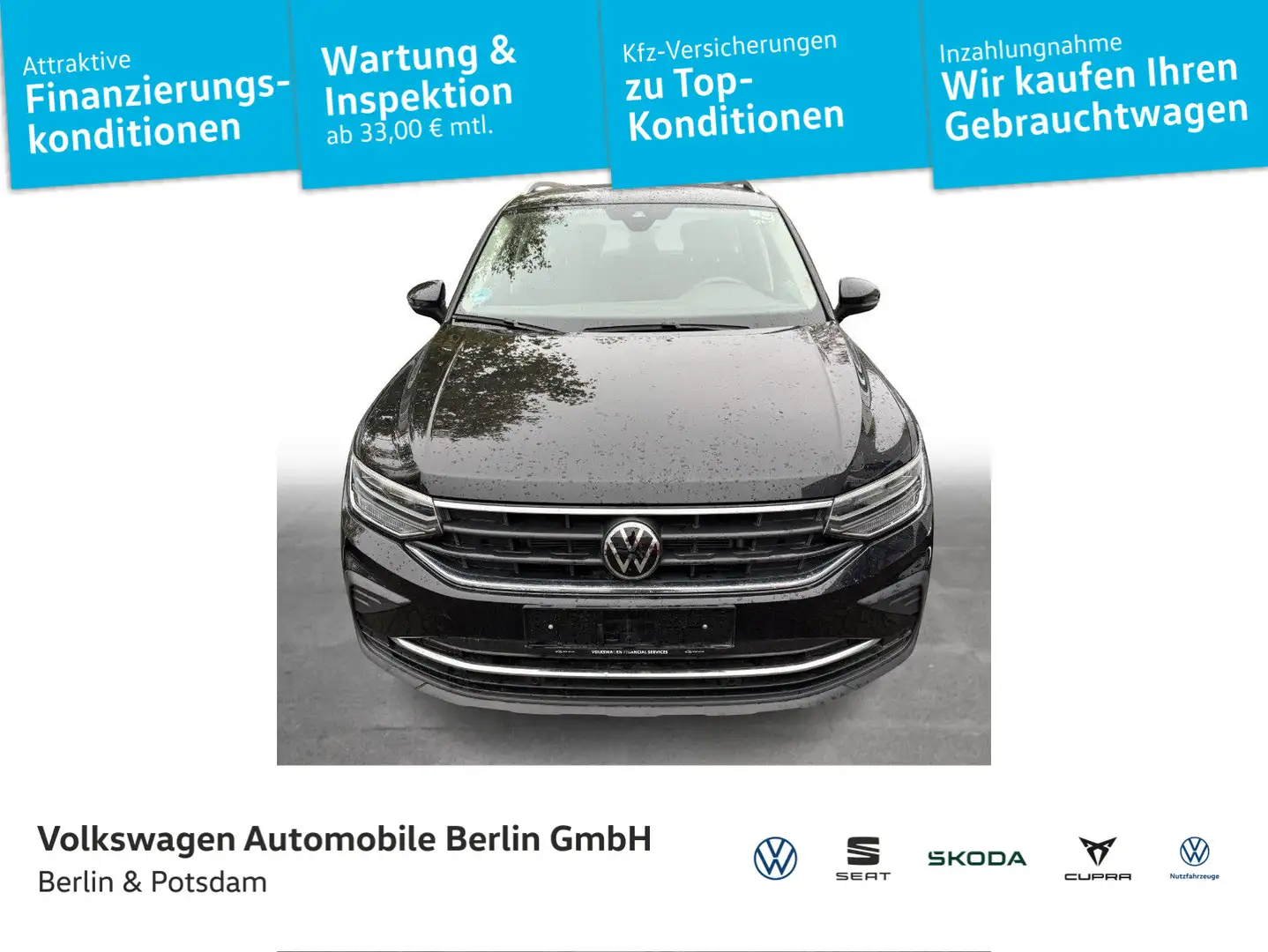 Volkswagen Tiguan 2.0 TDI Move (EURO 6d) Nero - 1