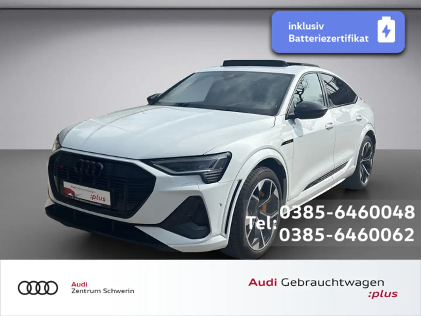 Audi e-tron Sportback S quattro ACC HUD B&O PANO Weiß - 1