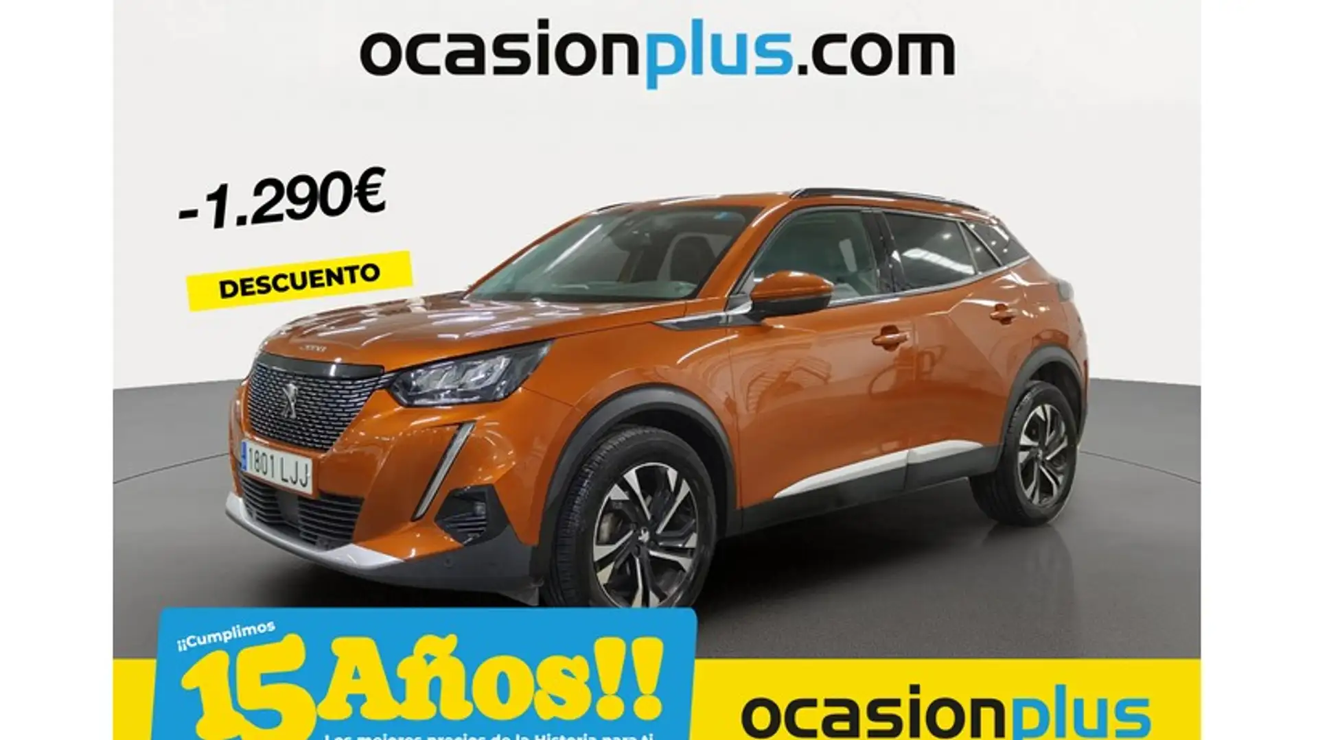 Peugeot 2008 1.2 PureTech S&S Allure 130 Oranje - 1