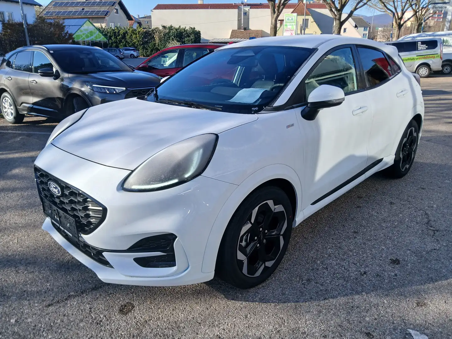 Ford Puma 1,0 EcoBoost Hybrid ST-Line X AHK Weiß - 1