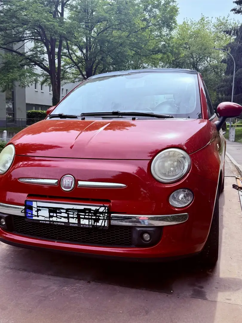 Fiat 500C Cabrio Rot - 1