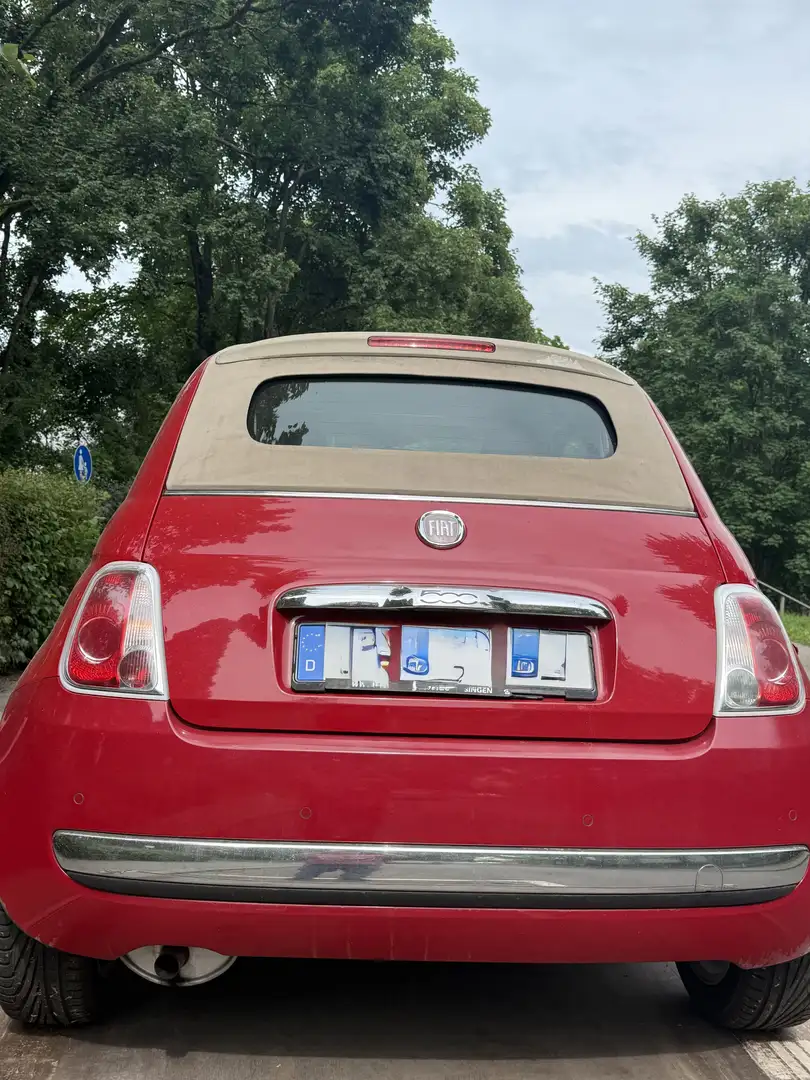 Fiat 500C Cabrio Rot - 2