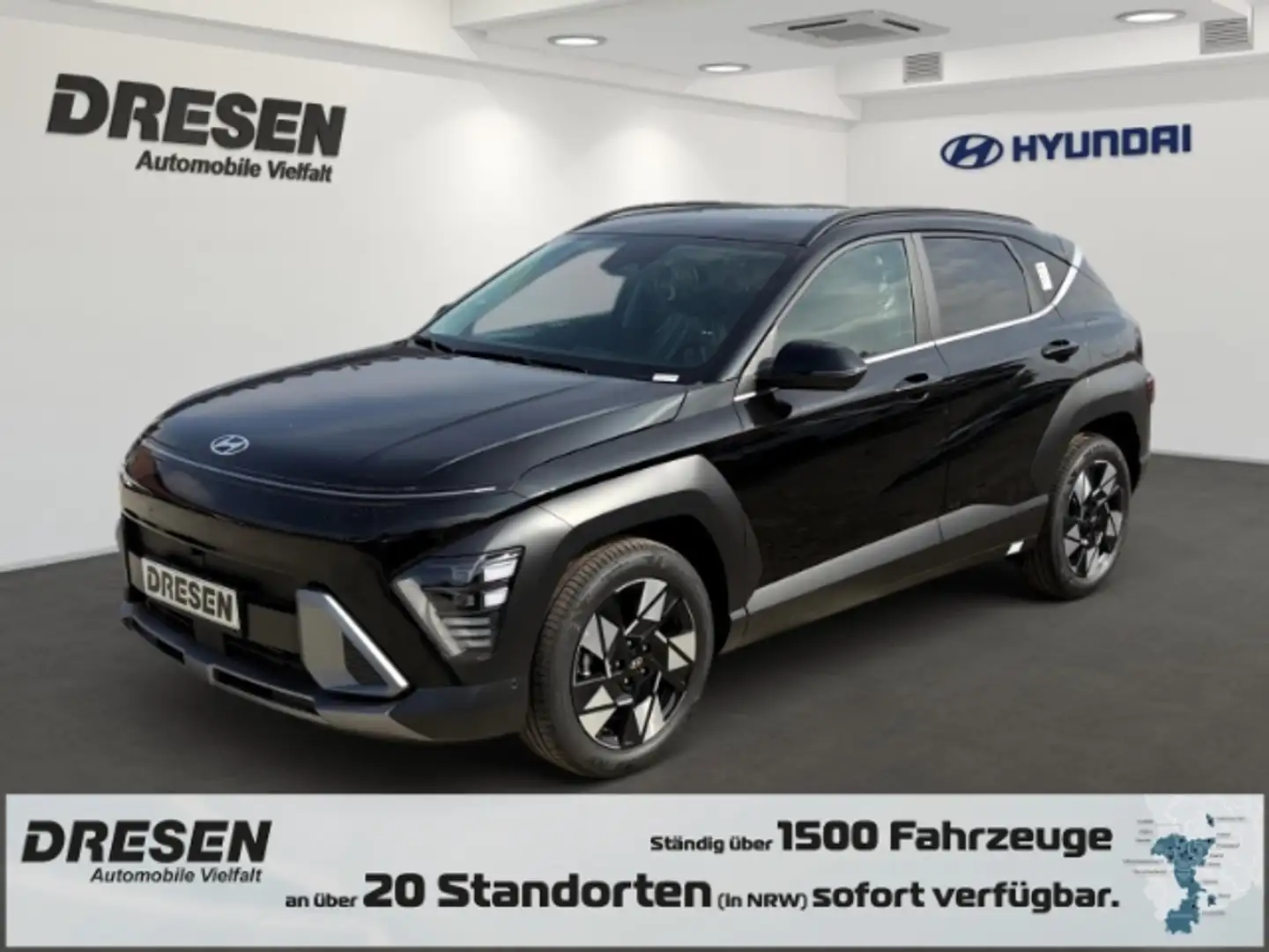Hyundai KONA 1.6 T-GDI Prime Allwetter*360°Kamera*elektr.Heckla Noir - 1