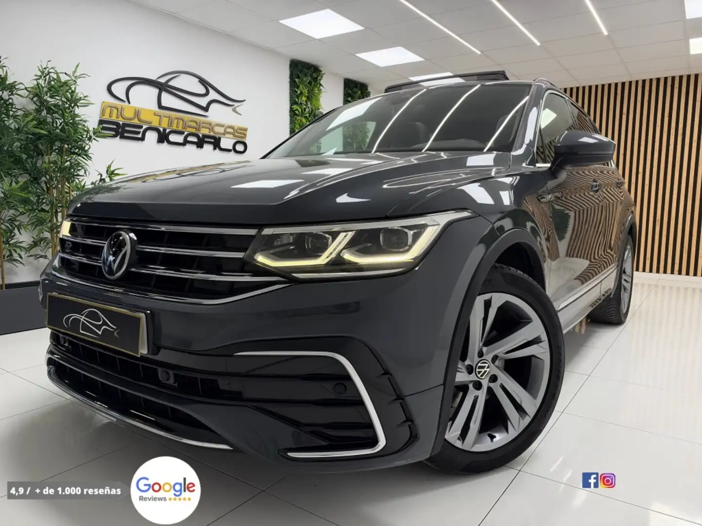 Volkswagen Tiguan 2.0TDI R-Line DSG 110kW Gris - 2