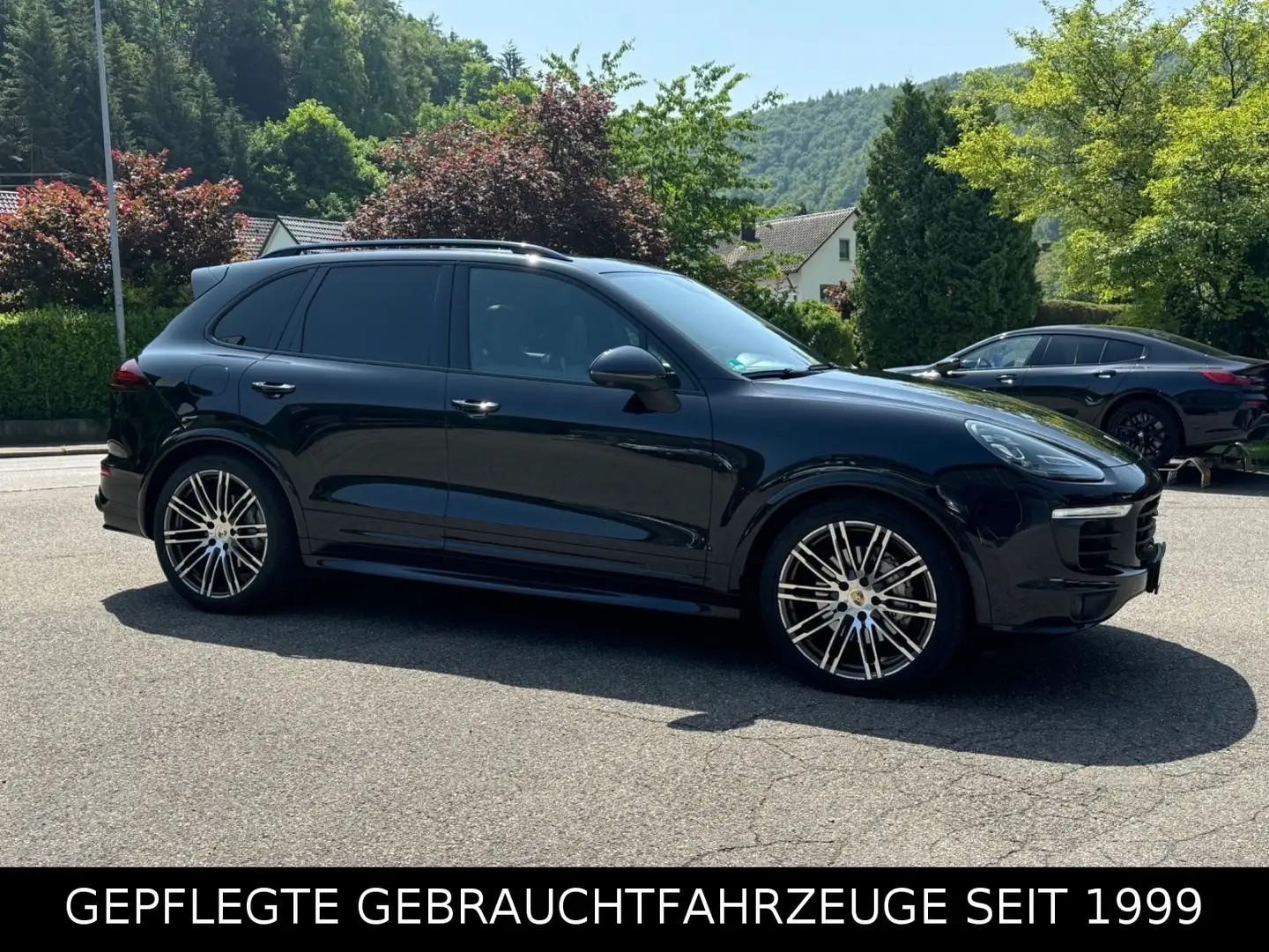 Porsche Cayenne S V8 Diesel*PANORAMA*LEDER*ACC*1. HAND* Schwarz - 1