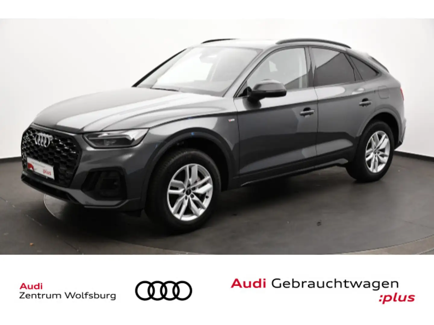Audi Q5 55 TFSI S line AHK/Optik-Schwarz/St Gris - 1