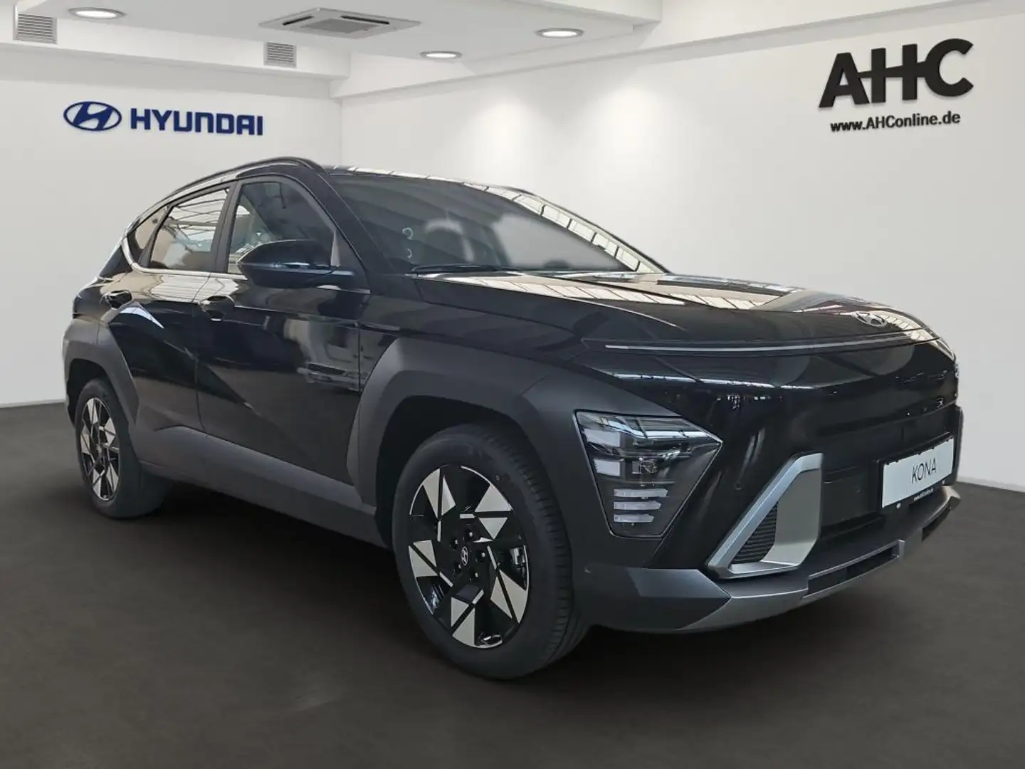 Hyundai KONA HEV 1.6 GDI 2WD 6-DCT Trend SpurW 2xKlima Schwarz - 2