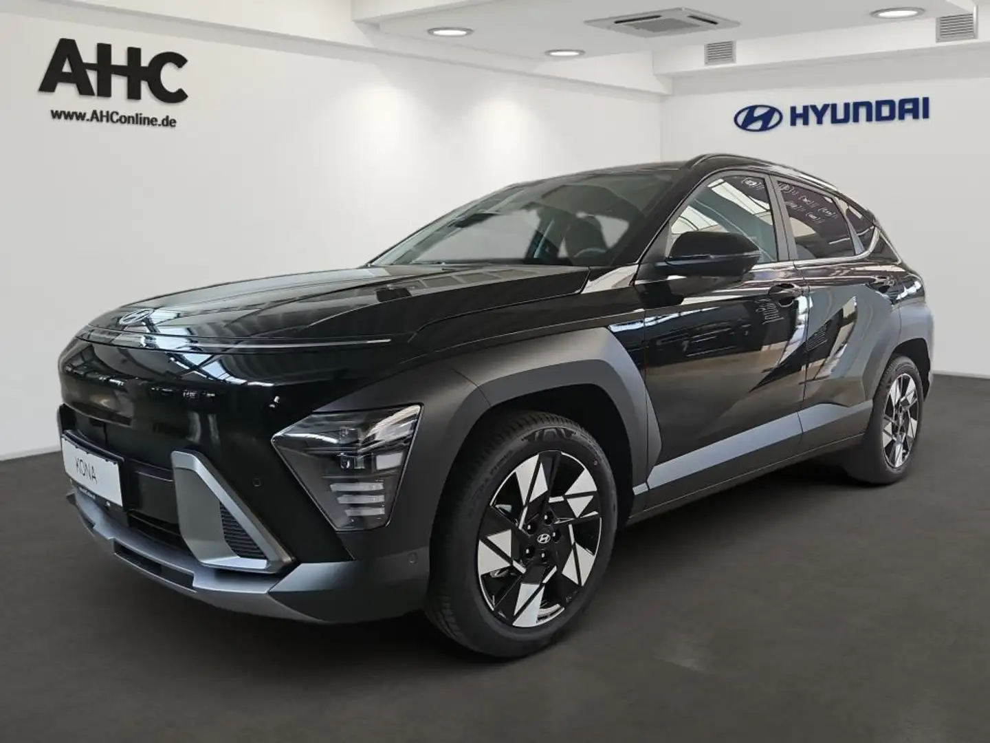 Hyundai KONA HEV 1.6 GDI 2WD 6-DCT Trend SpurW 2xKlima Schwarz - 1