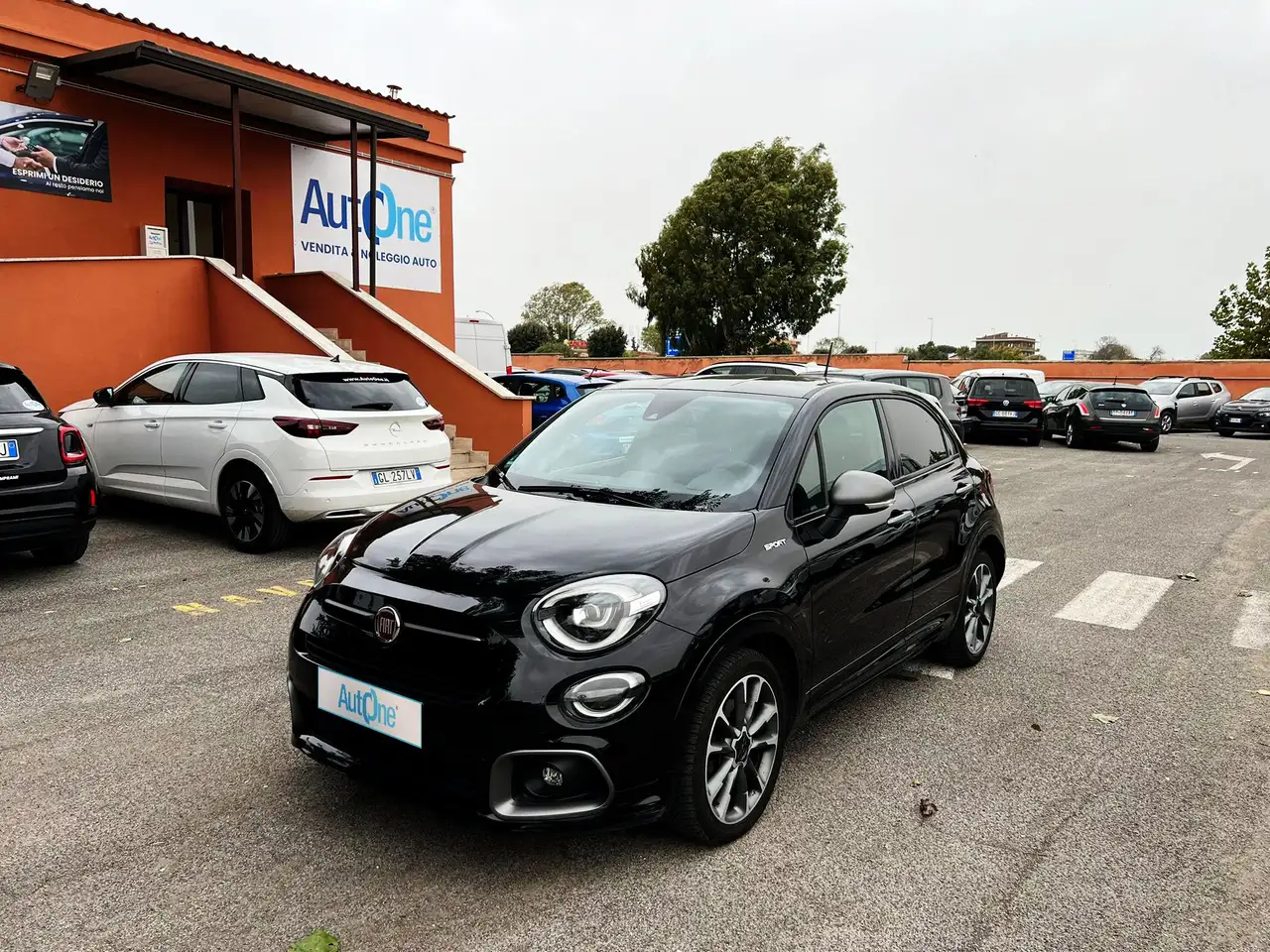 Fiat 500X SUV/4x4/Pick-up in Zwart demo in Ciampino voor € 16.900,-