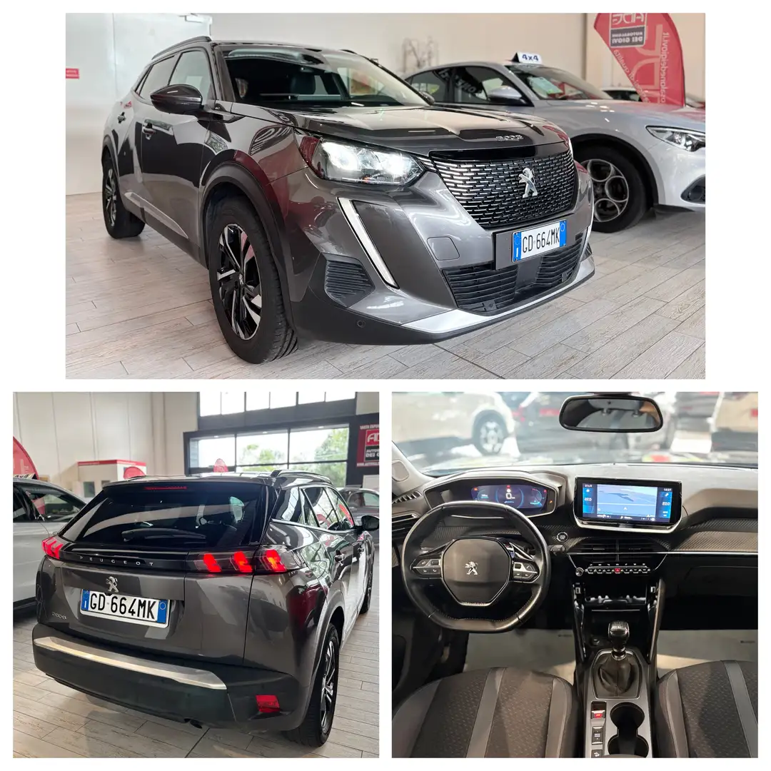 Peugeot 2008 ALLURE * NO OBBLIGO FINANZIAMENTO* 1.2 100 CV FULL Grigio - 1