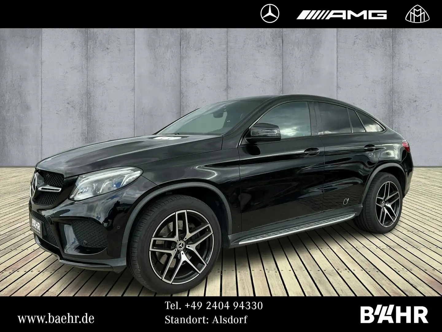 Mercedes-Benz GLE 400 GLE 400 4M Coupé AMG/Verkauf nur an Gewerbe!!! Noir - 1