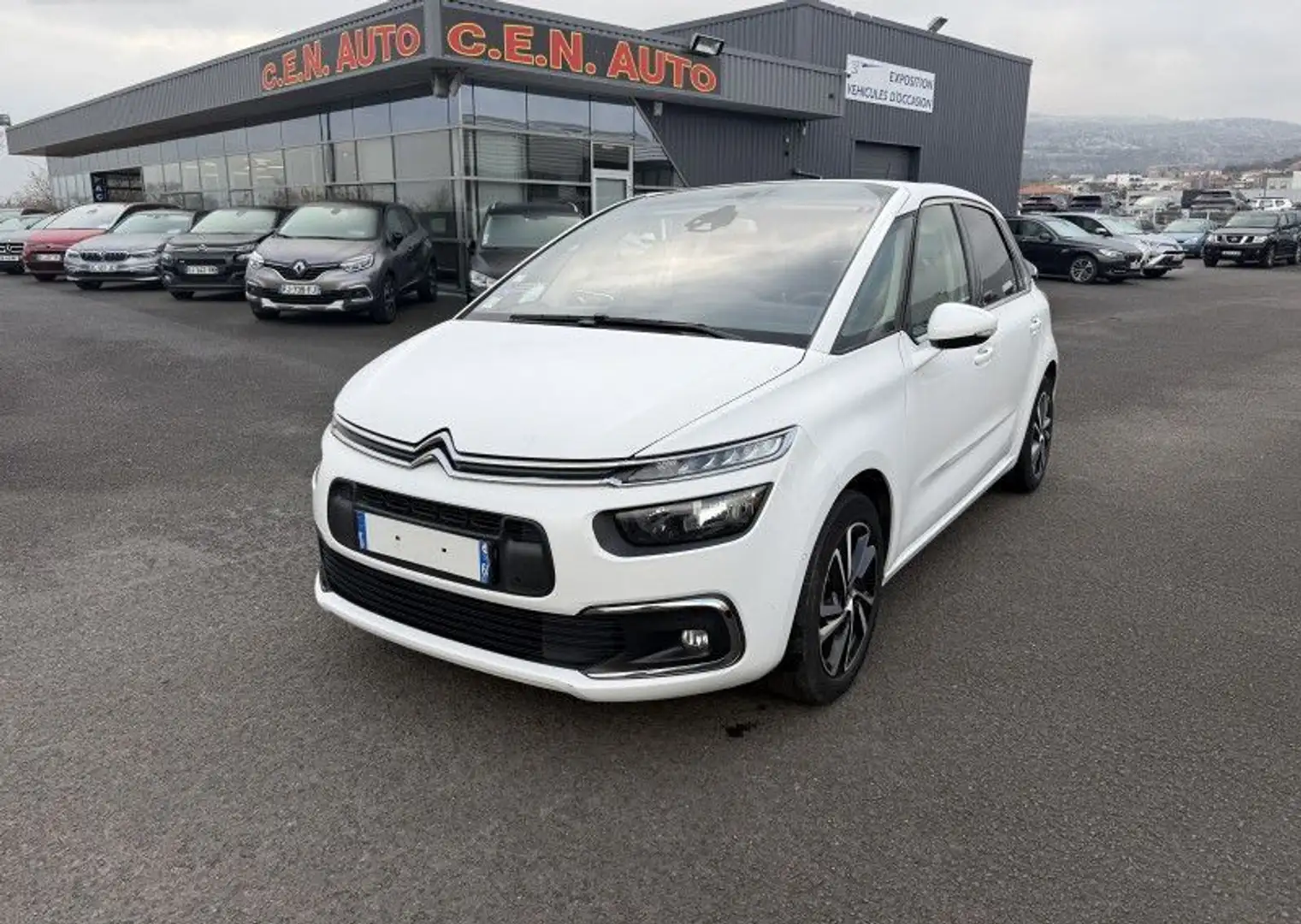Citroen C4 Picasso PURETECH 130CH FEEL S&S EAT6 Blanc - 1
