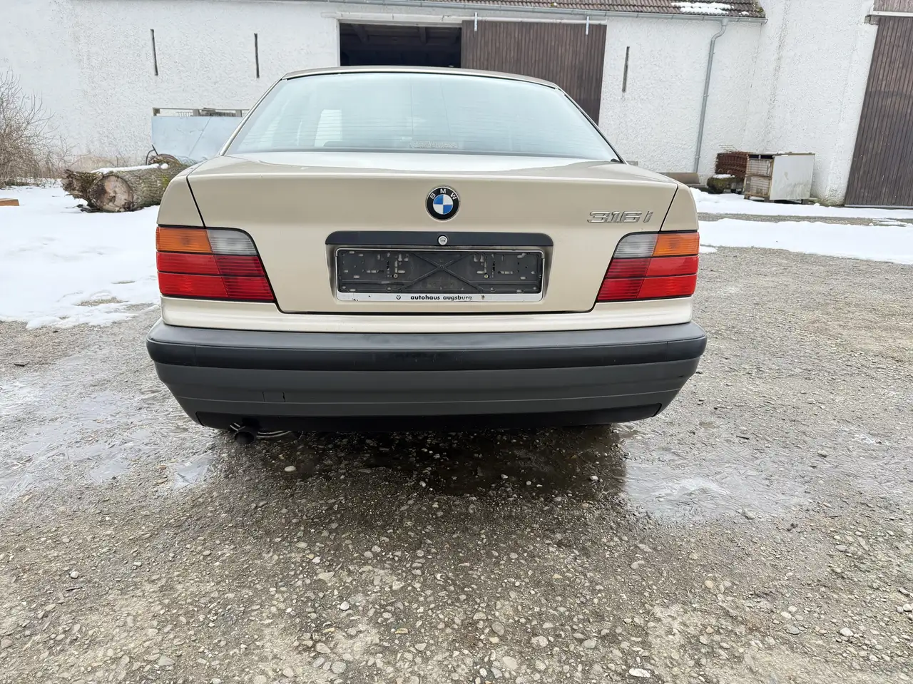 BMW 316 i mit H-Zulassung Oldtimer Gutachten TÜV 02/2028, foto 7