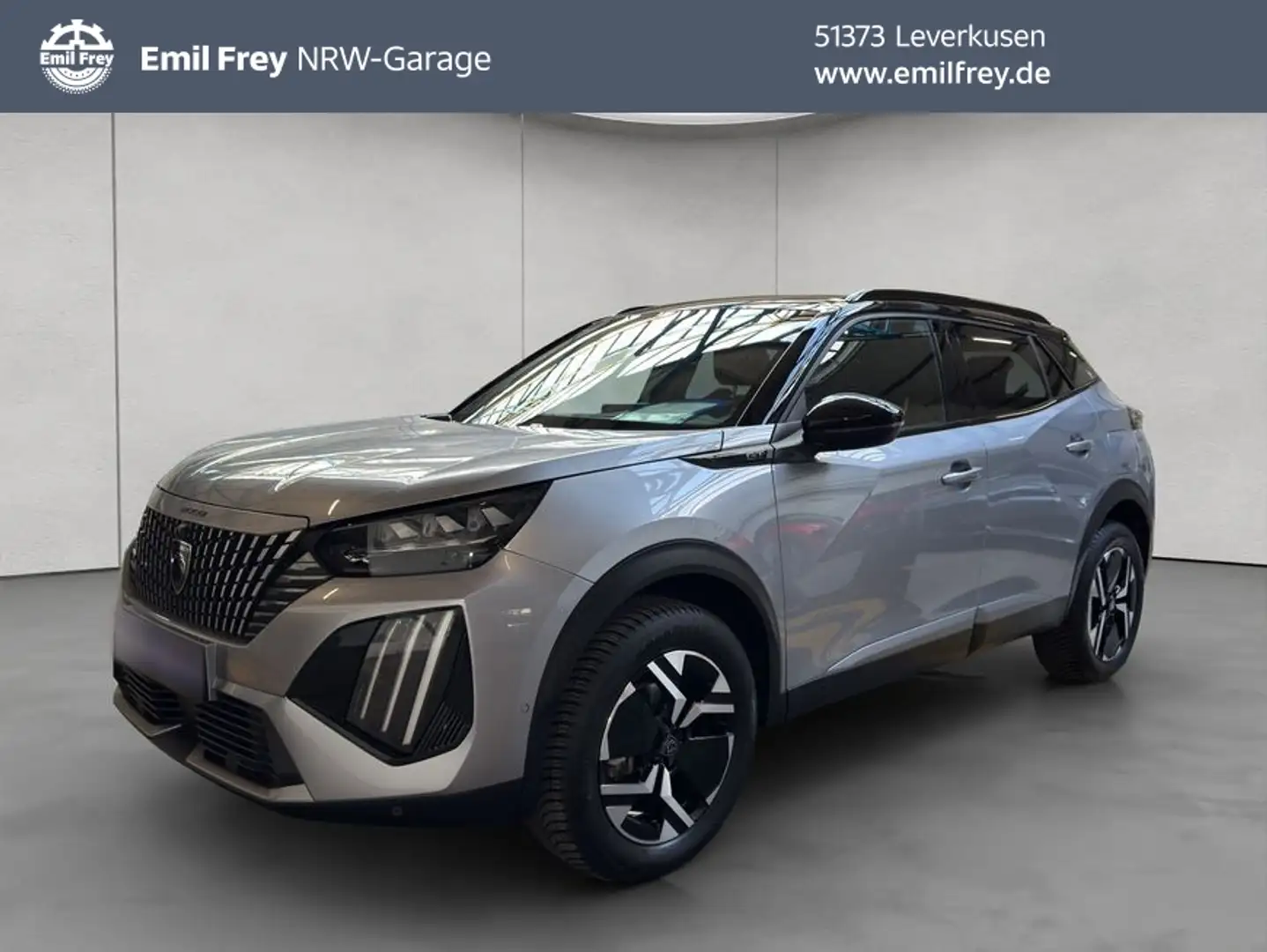 Peugeot 2008 PureTech 130 EAT8 GT AHK+LED+NAVI+SHZ Plateado - 1