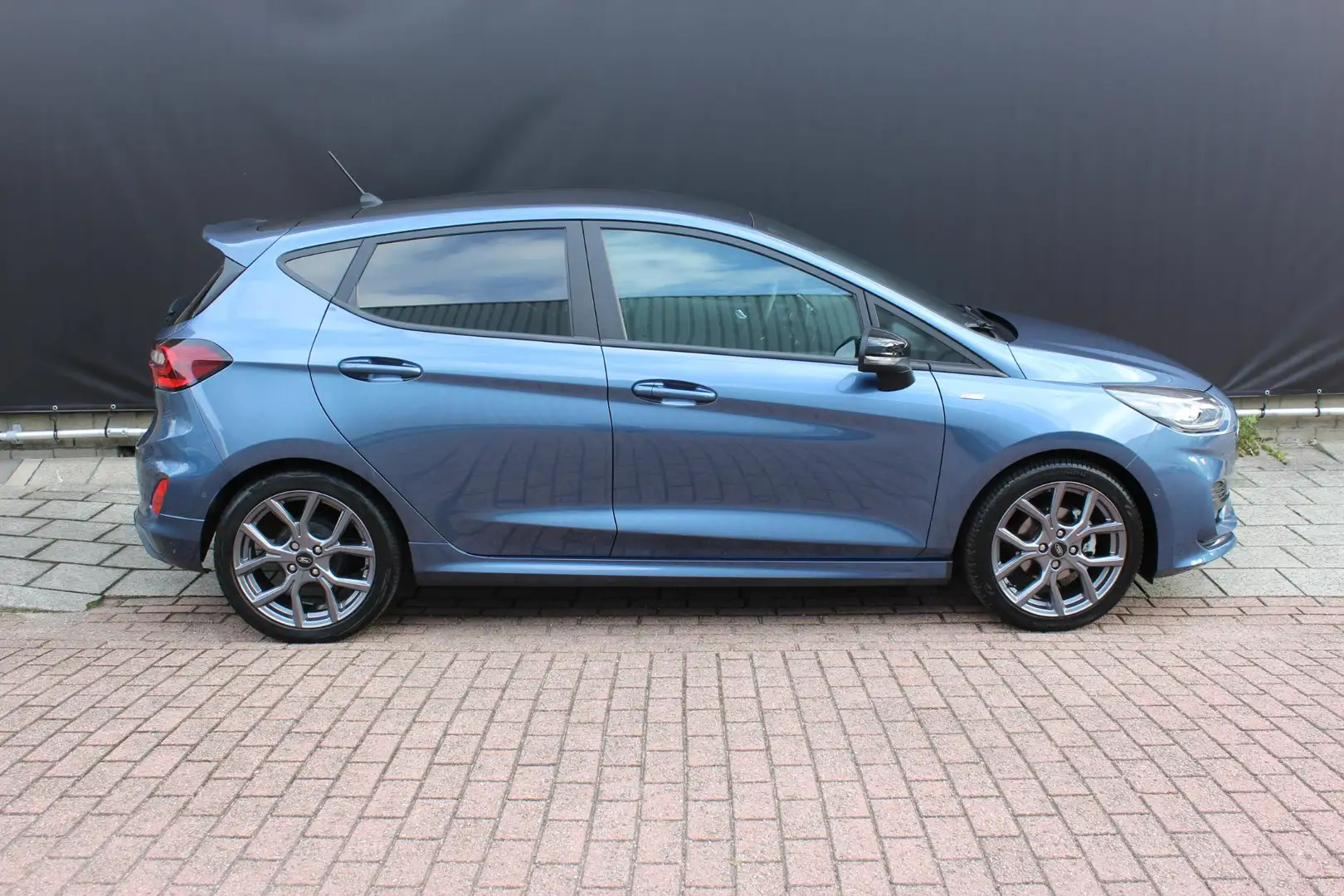 Ford Fiesta 1.0 EcoBoost Hybrid ST-Line X Winterpack | Carplay Blauw - 2