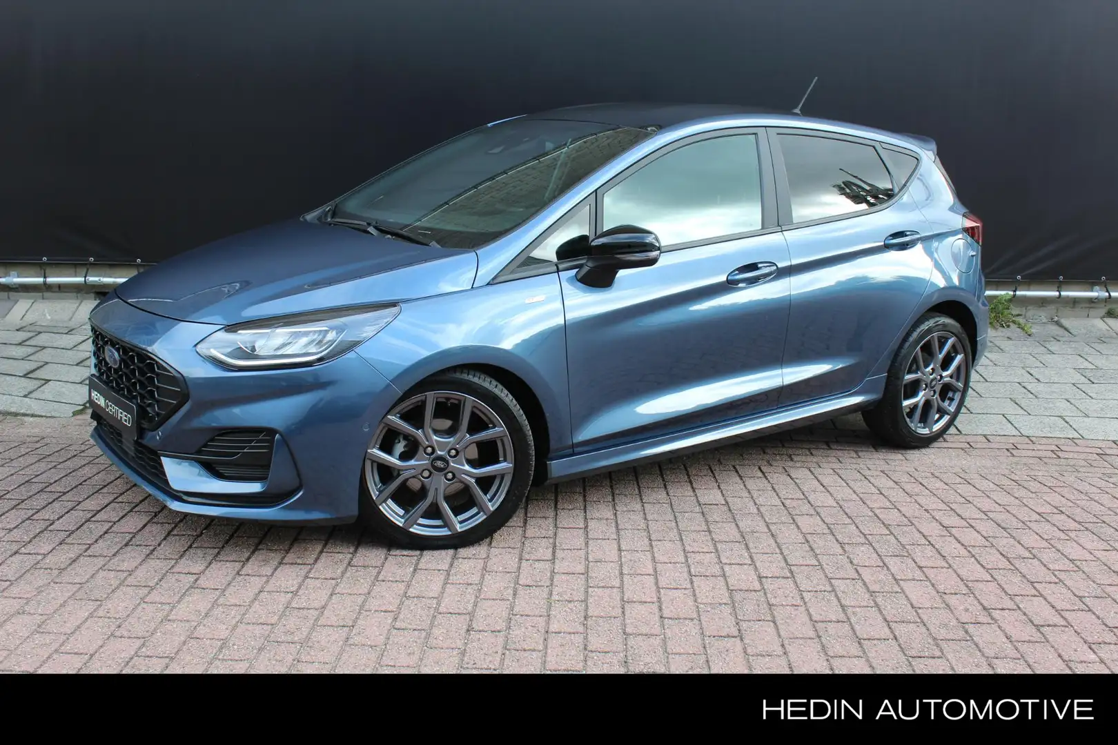 Ford Fiesta 1.0 EcoBoost Hybrid ST-Line X Winterpack | Carplay Blauw - 1
