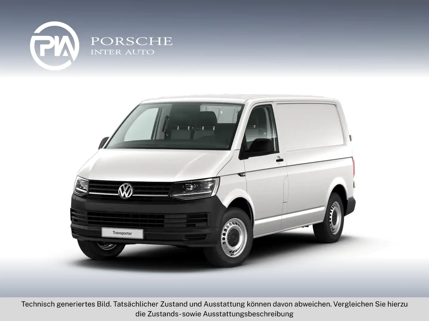 Volkswagen T6 Transporter VW T6 Kastenwagen TDI Blanc - 1