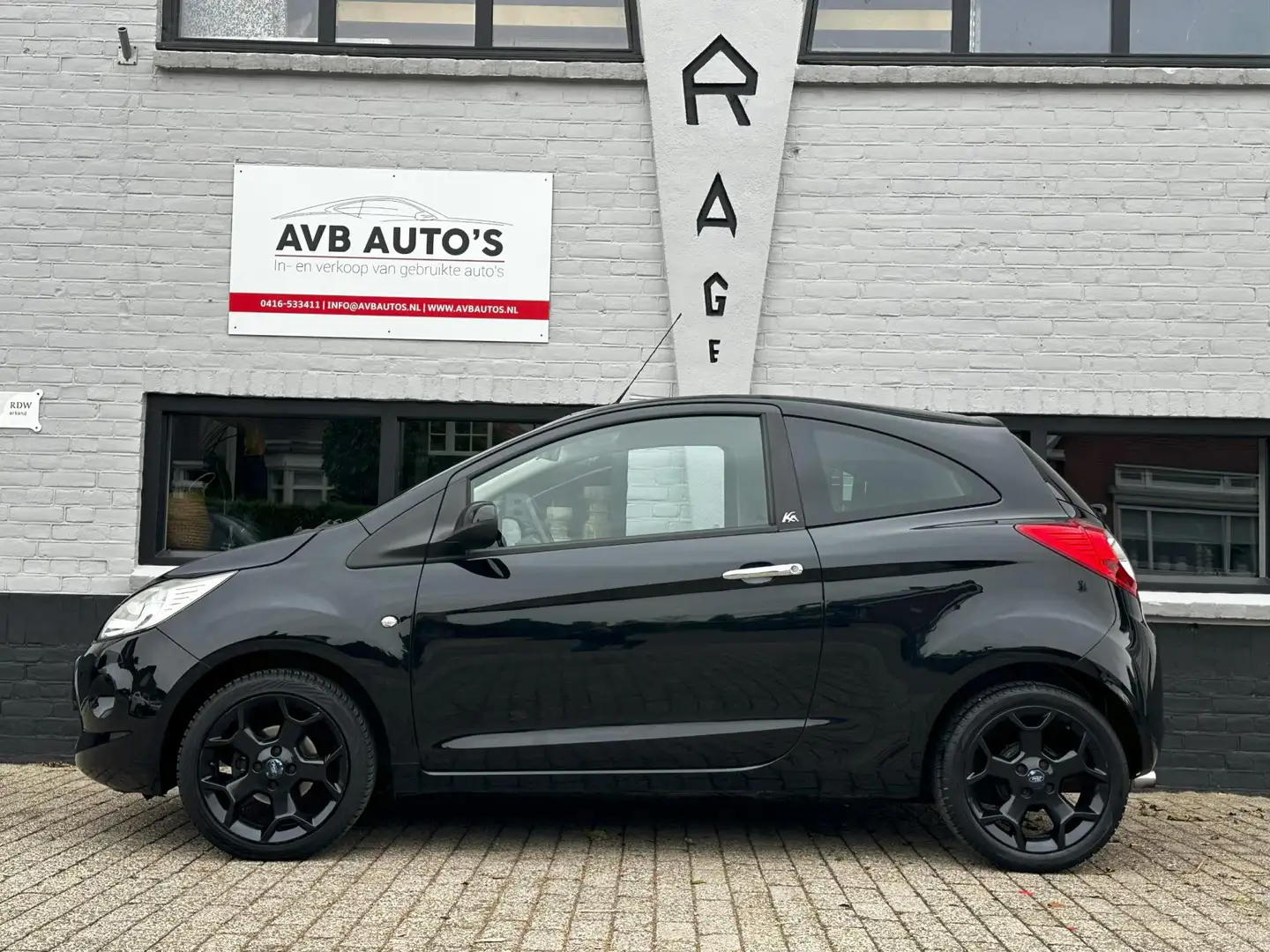 Ford Ka/Ka+ 1.2 Metal start/stop Airco Apk t/m 18-09-2026 Negro - 2