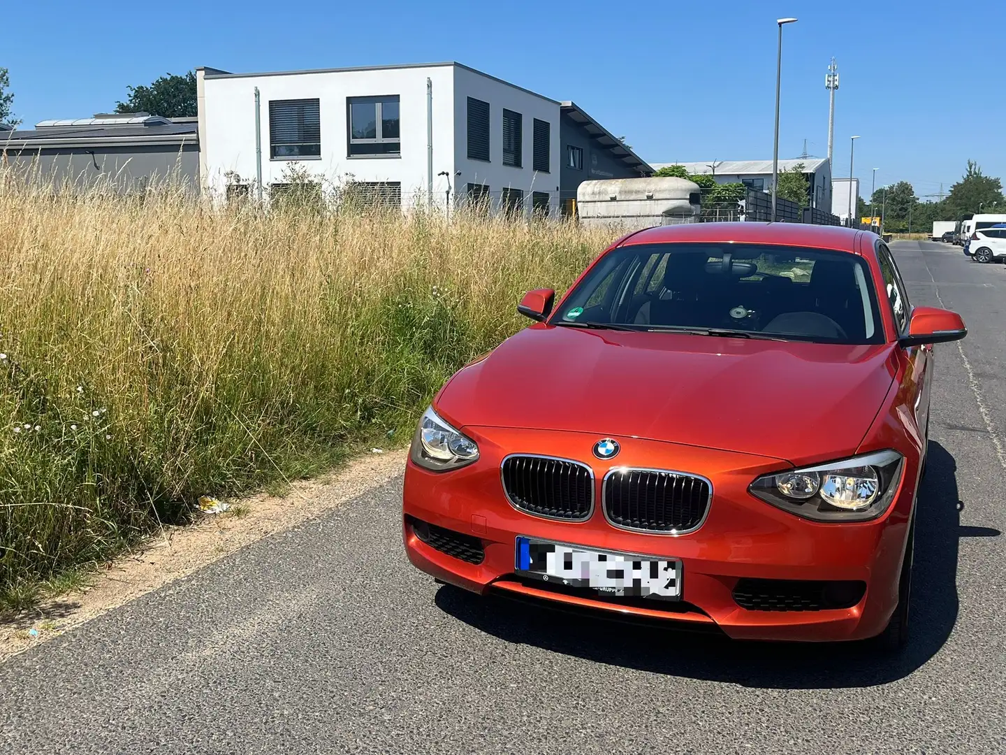 BMW 116 116i neu TÜV 2027, Unfallfrei Оранжевий - 2