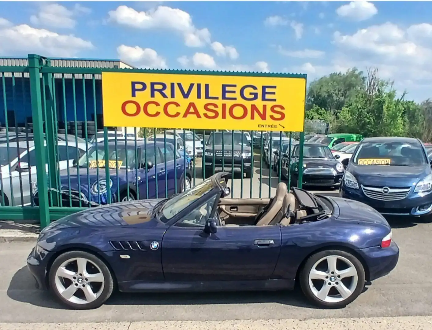BMW Z3 1.8 i 115CV  CUIR ELECTR J ALU NOUV PNEUS RCD Blauw - 2