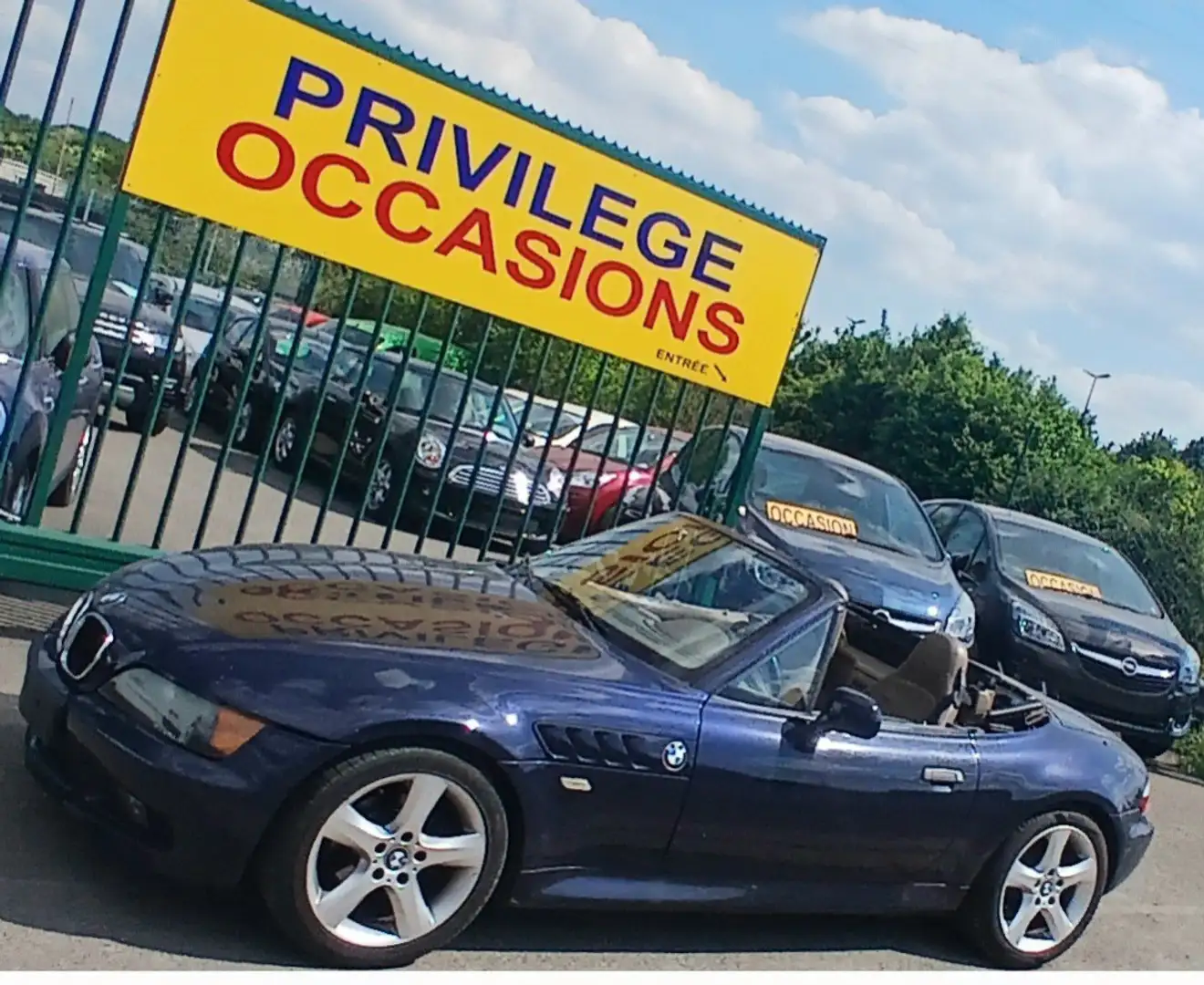 BMW Z3 1.8 i 115CV  CUIR ELECTR J ALU NOUV PNEUS RCD Blauw - 1