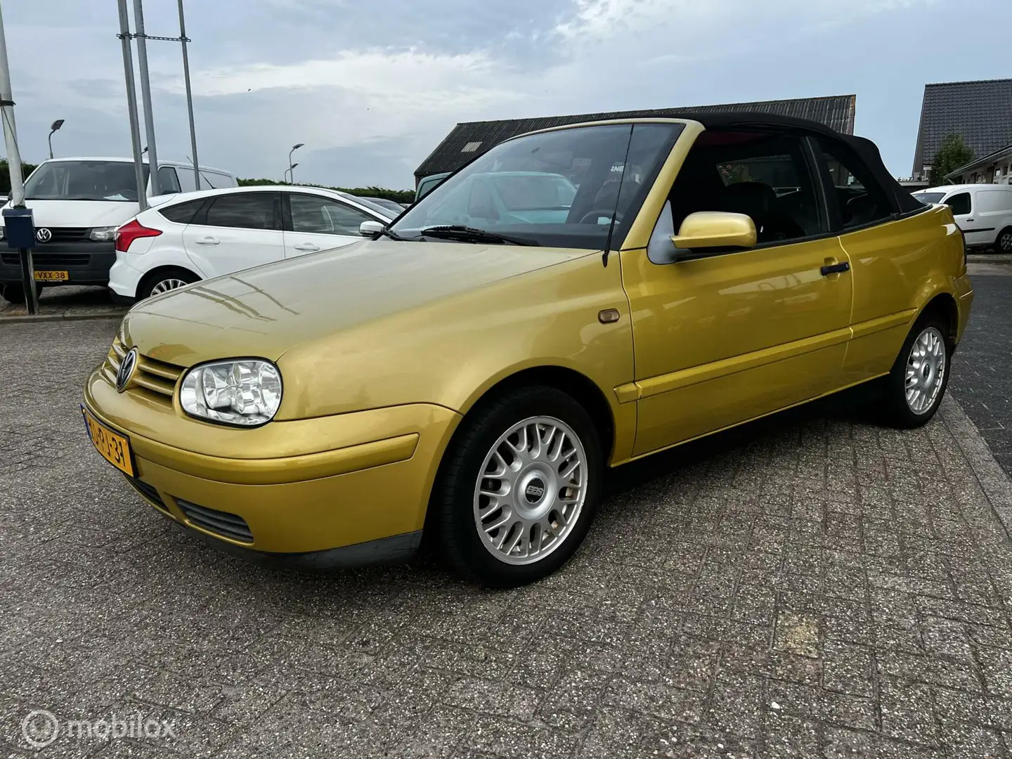 Volkswagen Golf Cabriolet 1.8 Highline elektrische kap Galben - 1
