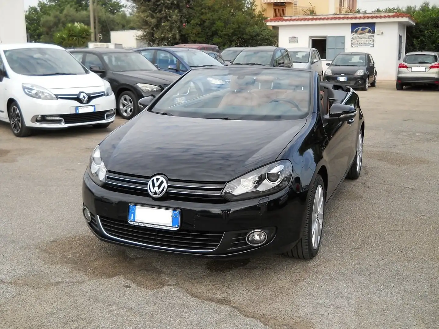 Volkswagen Golf Golf VI Cabrio 1.6 tdi 105cv STUPENDA ! Nero - 1