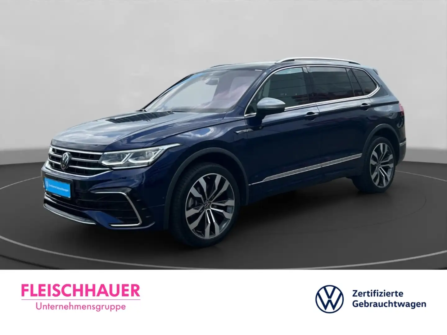 Volkswagen Tiguan Allspace R-Line 4Motion TDI DSG+SHZ+STDHZ Azul - 1