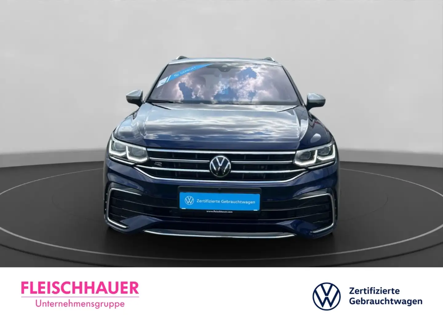Volkswagen Tiguan Allspace R-Line 4Motion TDI DSG+SHZ+STDHZ Azul - 2