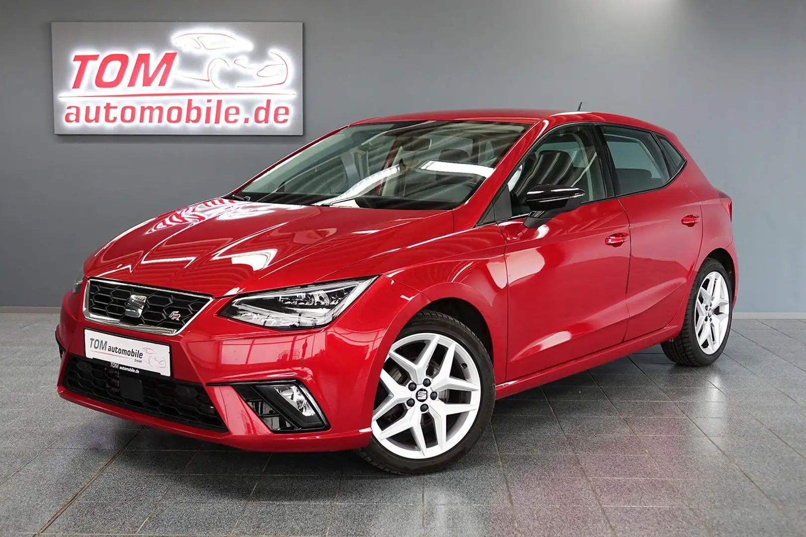 SEAT Ibiza 1.5 TSI ACT FR LED*ACC*DAB+*AMBIENTE*FULLLINK Rouge - 1