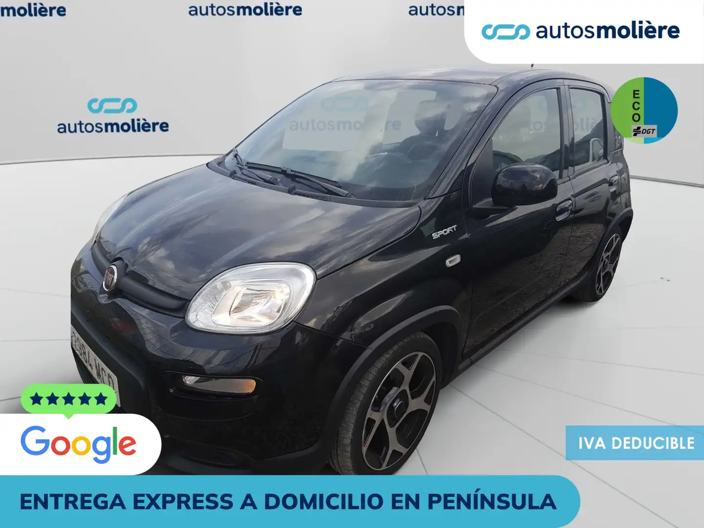 Fiat Panda 1.0 Gse Sport Hybrid Negro - 1