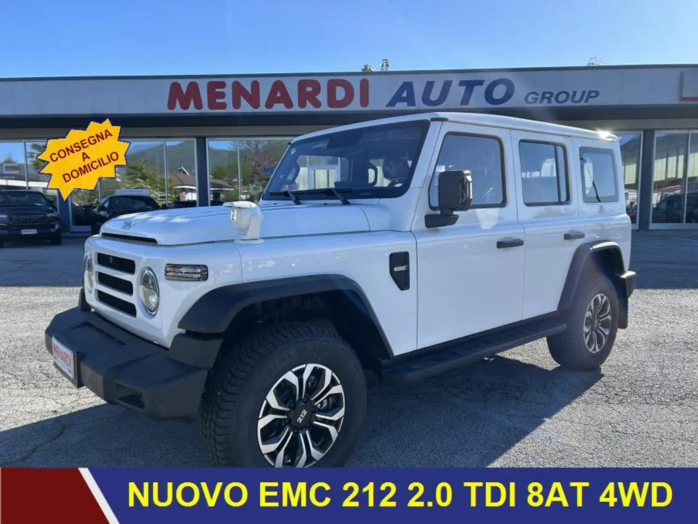 EMC 212 Diesel 2.0 TDI 8AT 4X4 GASOLIO + RIDOTTE Weiß - 1