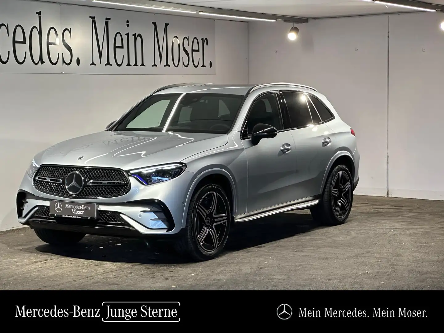 Mercedes-Benz GLC 220 d 4MATIC AMG Line Silber - 1