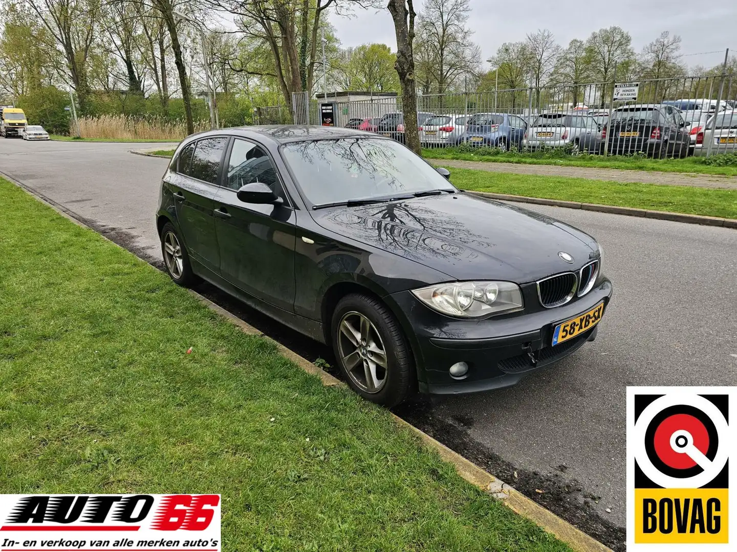 BMW 116 1-serie 116i Business Line auto start NIET Zwart - 1