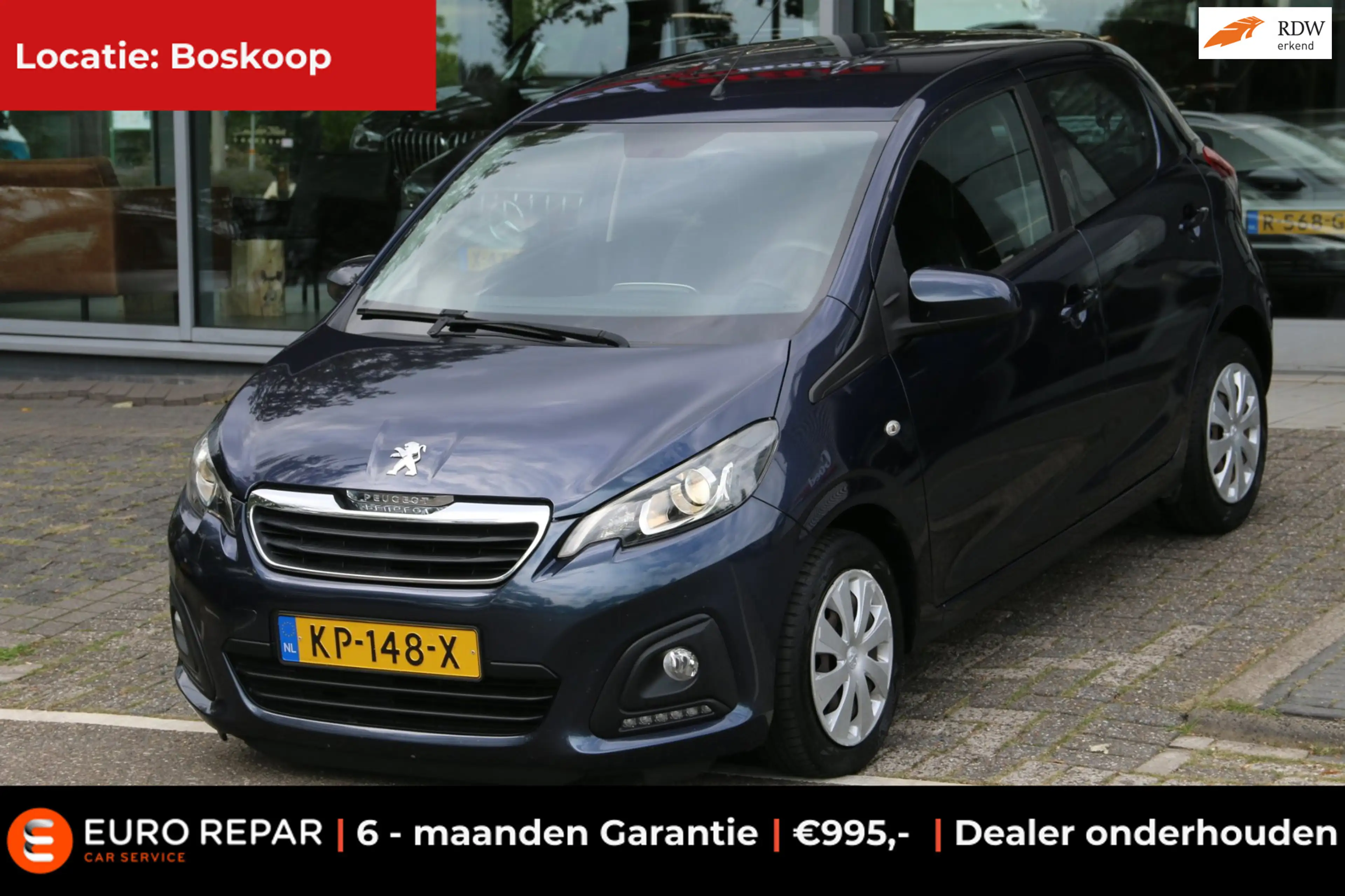 Peugeot 108 1.0 e-VTi Active NL-AUTO NAP AIRCO 5-DRS!