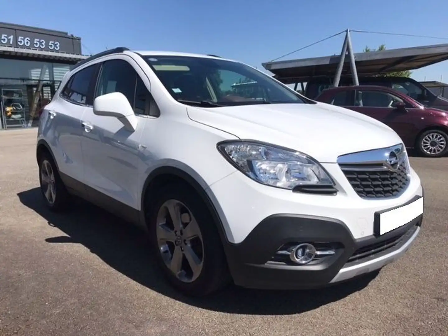 Opel Mokka 1.4 TURBO 140CH COSMO START\u0026STOP 4X4 Blanc - 1