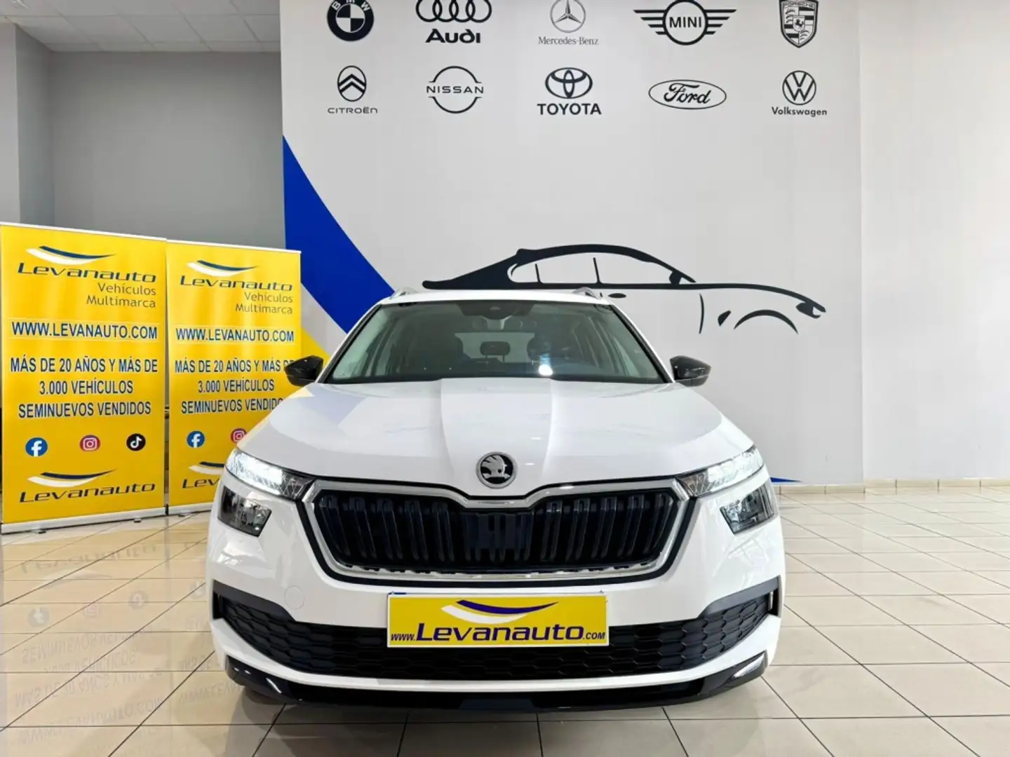 Skoda Kamiq 1.0 TSI Ambition 81kW DSG Blanc - 2