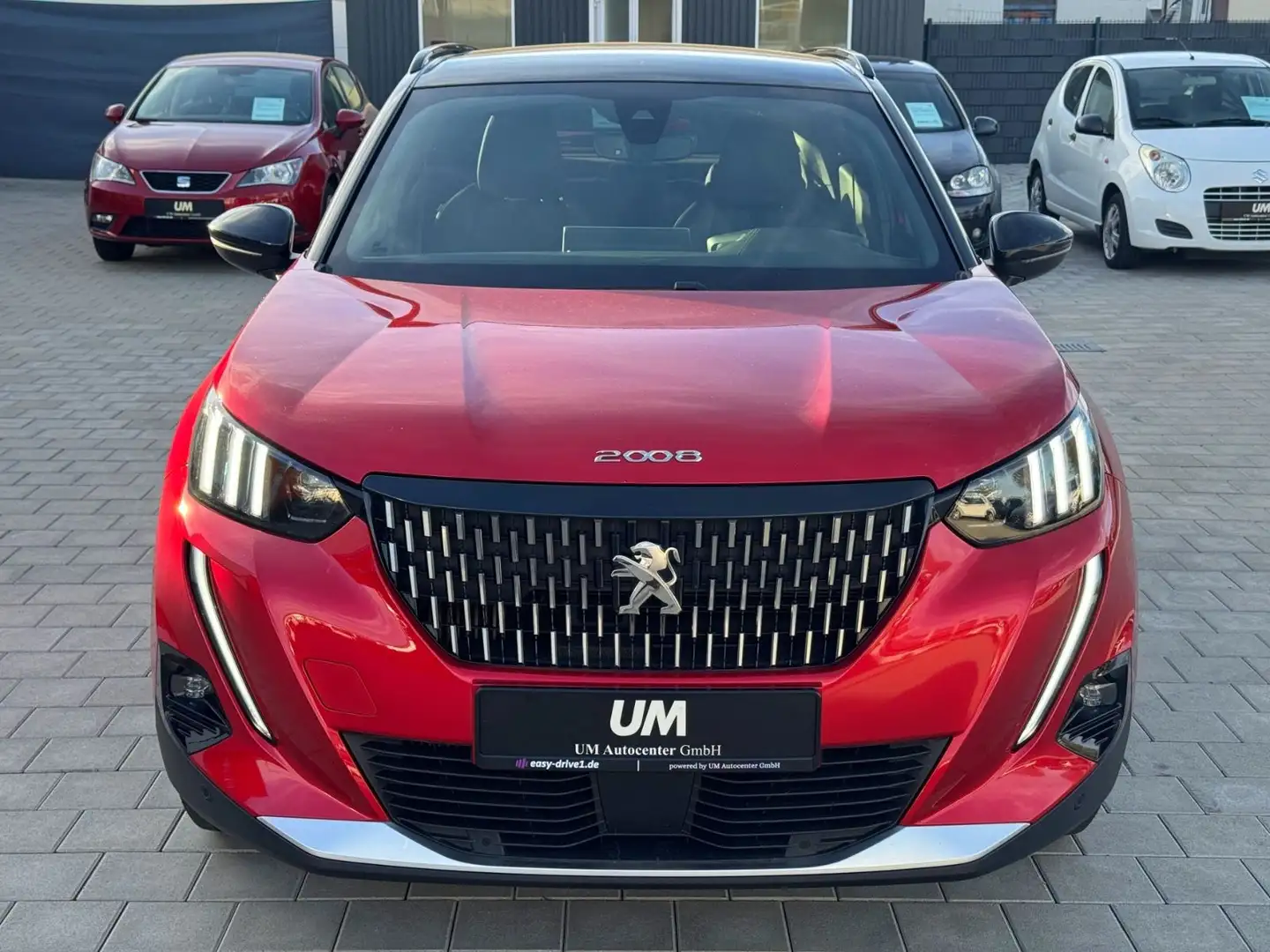 Peugeot 2008 Allure 1.2 GT-Line/DAB/NAVI/RFK/TOTWINKEL Rot - 2