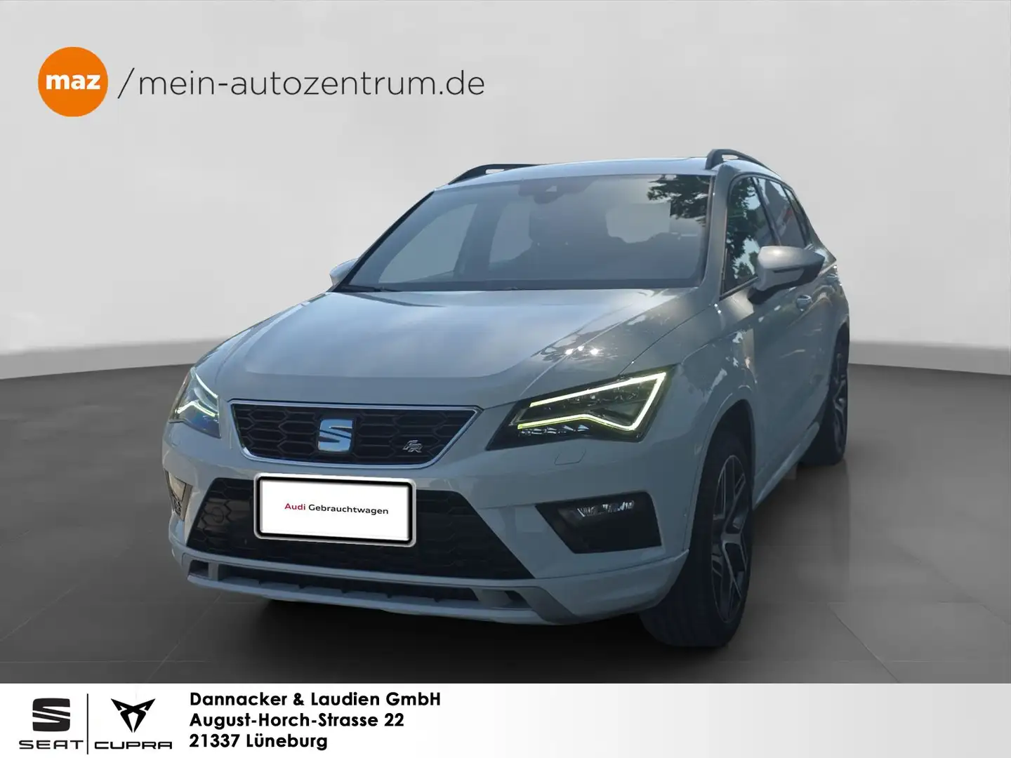 SEAT Ateca 2.0 TSI FR 4Drive Alu LED AHK Pano Navi ACC Weiß - 1