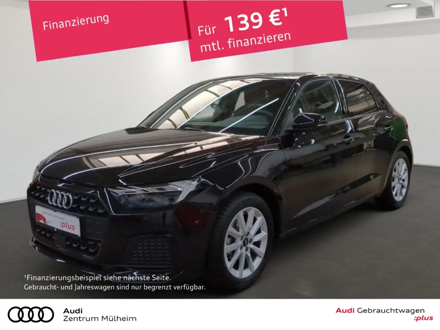 Audi A1 Sportback 25 TFSI LED APS Plus Sportsitze Zwart - 1