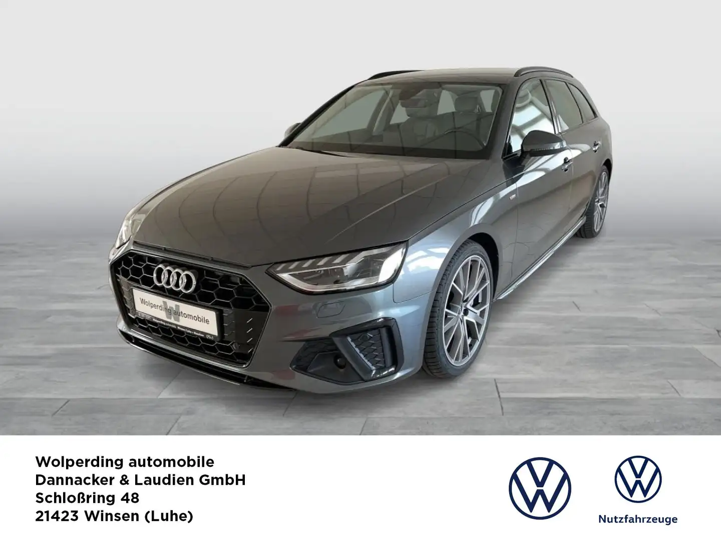Audi A4 Avant 40 TFSI S-tronic S-line Sportpaket Navi Gris - 1