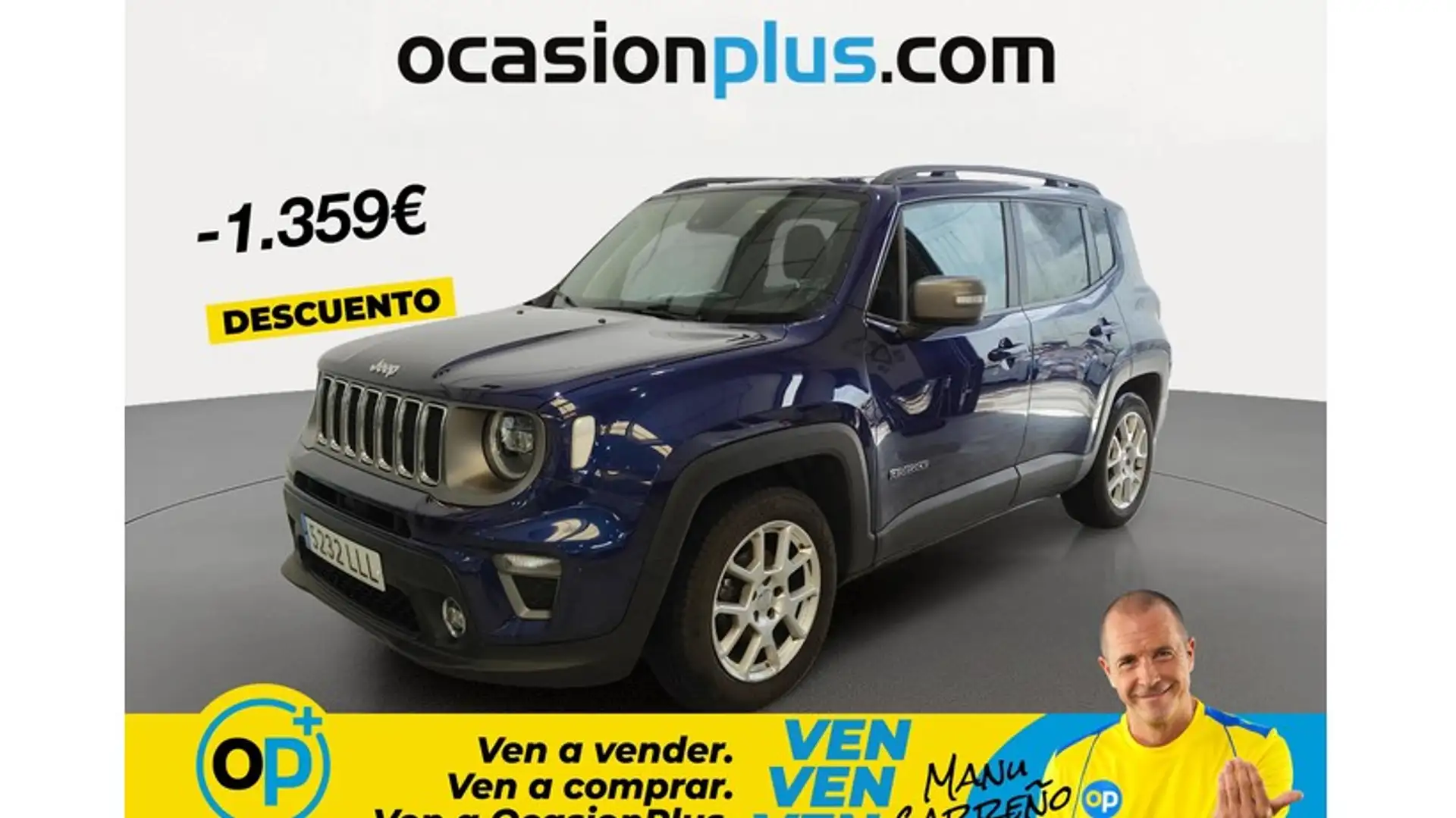 Jeep Renegade 1.0 Limited 4x2 Azul - 1