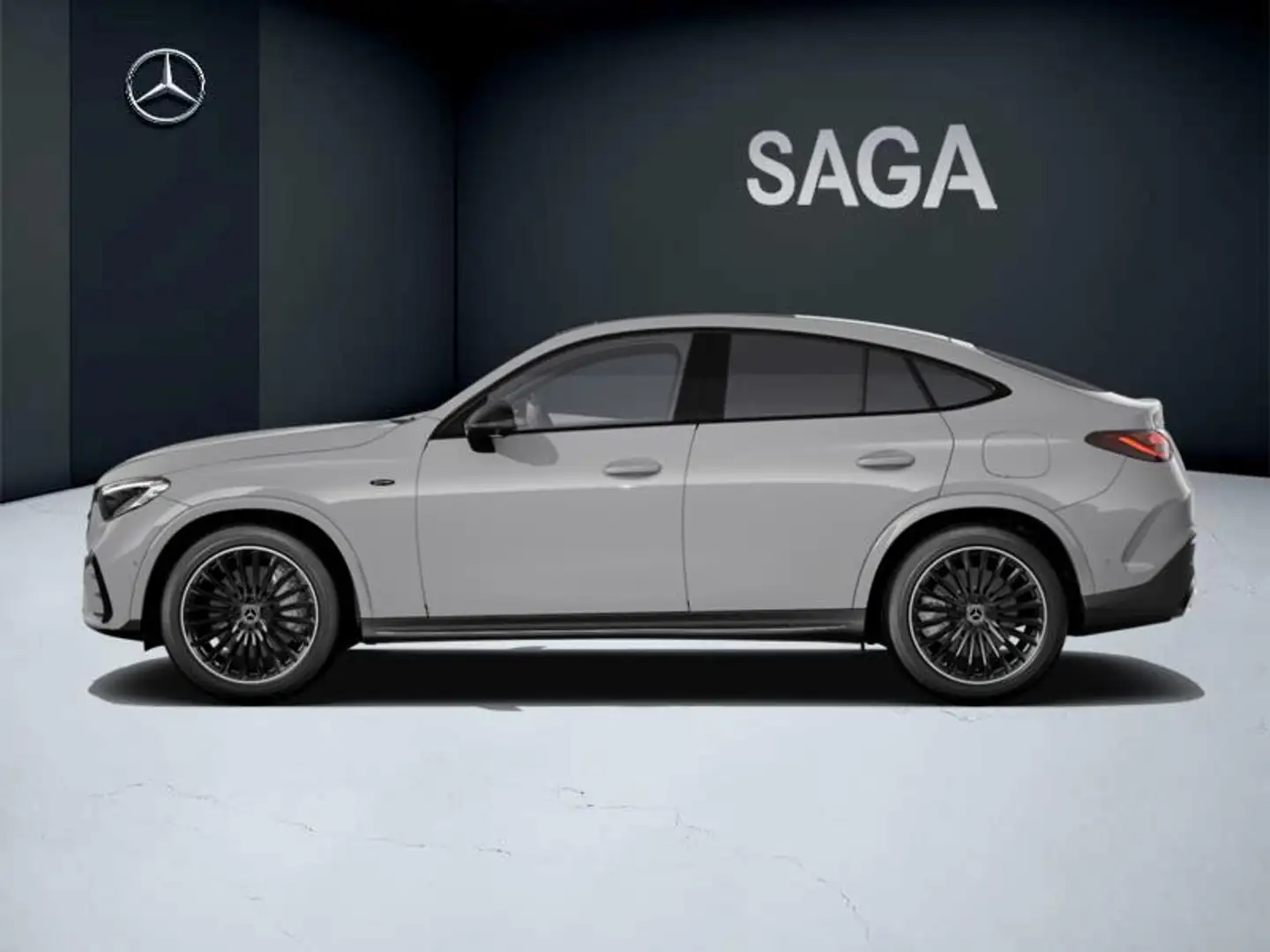 Mercedes-Benz GLC 300 300 de 4MATIC amg line Šedá - 2