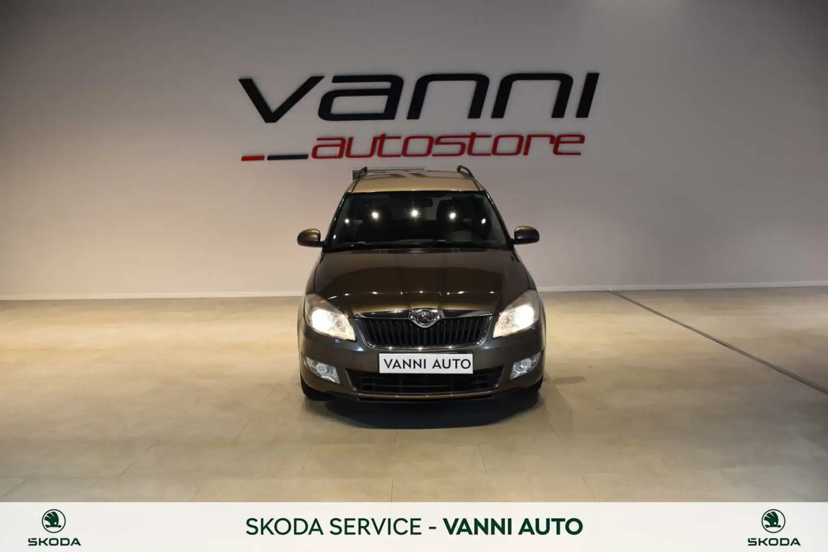 Skoda Roomster 1.6 TDI CR 90CV Easy - TAGLIANDI Ufficiali SKODA Marrone - 2