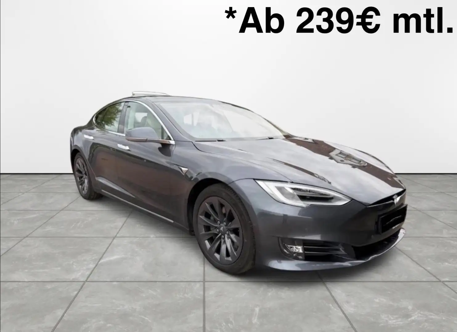 Tesla Model S 100D*1.Hd*Leder*Autopilo*CCS*Pano*Soundsy Grau - 1