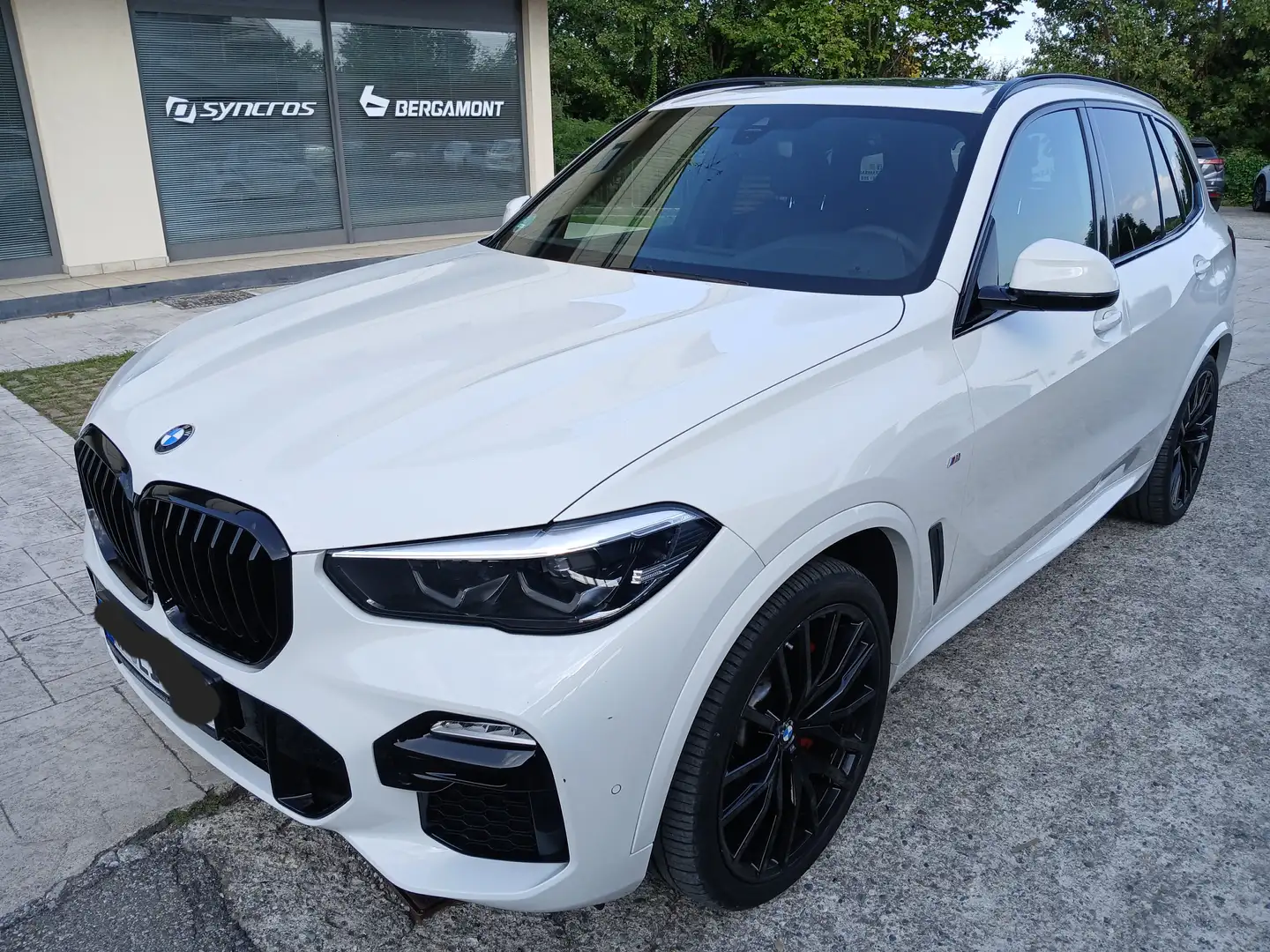 BMW X5 X5 xdrive30d mhev 48V Msport auto Bianco - 1