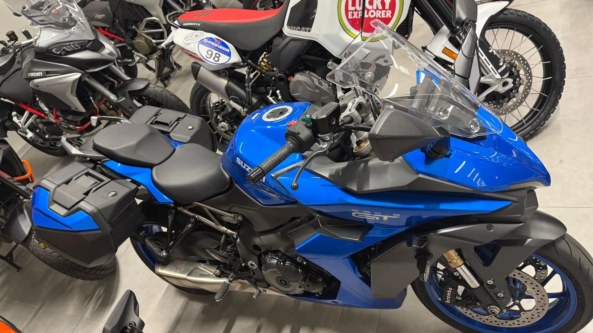 Suzuki GSX S 1000GT gsx s 1000 gt Blue - 2