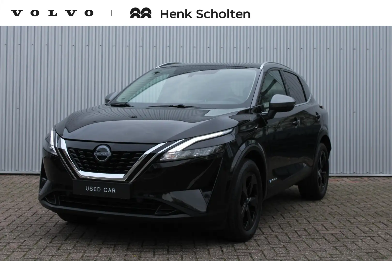 Nissan Qashqai 1.5 e-Power Black Edition | Panoromadak | rondomzi Zwart - 1