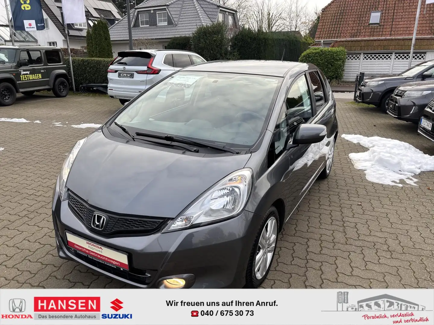 Honda Jazz 1,4 Comfort Plus Gris - 1