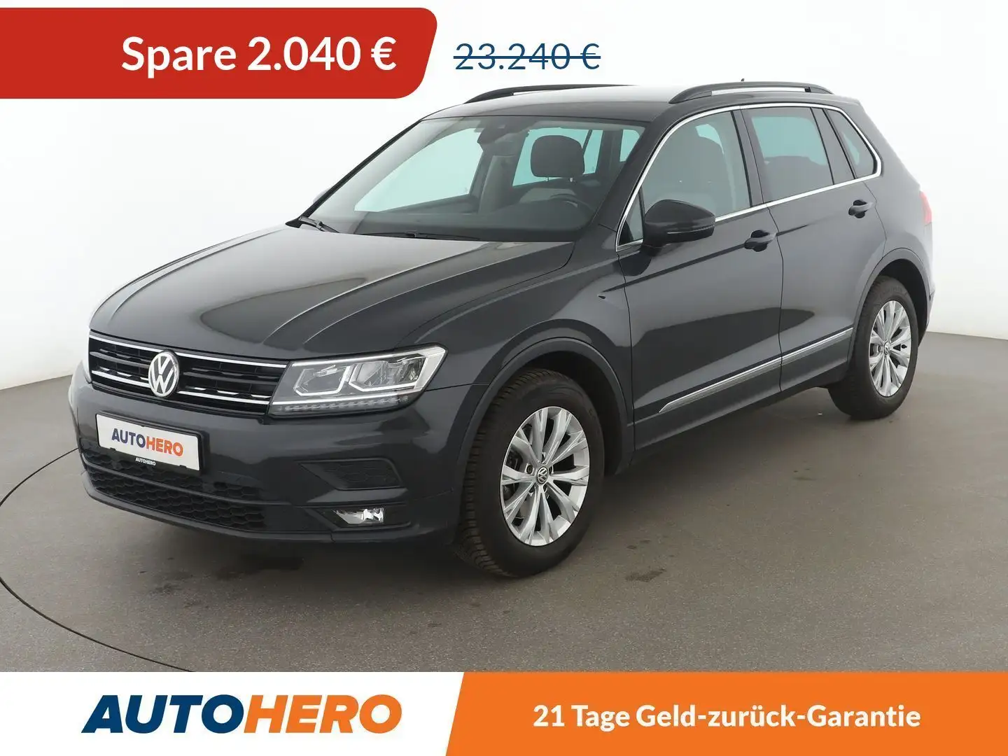 Volkswagen Tiguan 1.4 TSI ACT Comfortline BlueMotion Aut.*PDC*LED* Gris - 1